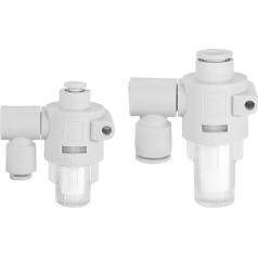 ZFB100-04 ZFB100-06 ZFB200-06 ZFB200-08 ZFB300-08 ZFB300-08 ZFB300-10 Pneumatinis oro filtras (ZFB200-06)