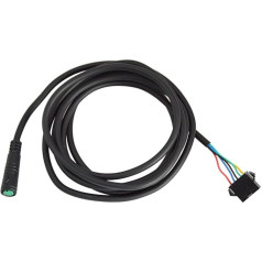 ZLiT elektrinio dviračio ilgintuvas, 5 kontaktų vandeniui atsparus ilginimo kabelio adapteris SM Male, skirtas 