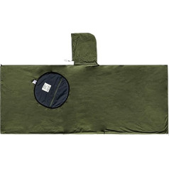 Tragbare miegmaišis | Fleece Camp Cape | Camping Blanket Poncho | Winddicht Hooded Poncho Lauko stadionas antklodė Lauko Fleece miegmaišis Lauko Fleece miegmaišis Vėjui atsparus Camping Blanket Daugiafunkcinis Camping Blanke