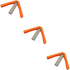 jojofuny 3 dalys slicker dvipusis oranžinis