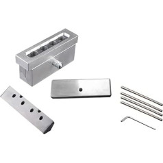 Uooduby DIY Lippenstift Werkzeug Aluminiumlegierung DIY Lippenstift Form Lippenbalsam Form Halter Balsam FüLlmaschine Formwerkzeug