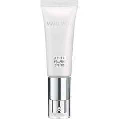 Malu Wilz It Piece Primer SPF 30 I 20 ml I Makiažo pagrindas su apsauga nuo saulės I Puikus pagrindas makiažo pagrindui I Natūralus grožis