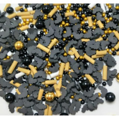 20 g/pakuotė Mišinys Sprinkles Beads 3D polimerinio molio diskai Sequins Helovino DIY dekoracijos akrilo grožio nagų meno priedai 1114575005