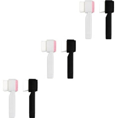 minkissy 6 Stk quadratische Gesichtsreinigungsbürste Gesichtsbürste für den Haushalt Tiefenreiniges Gesichtswasser manuelle Gesichtsreinigungsbürste Gesichtsbürste für zu Hause Poren
