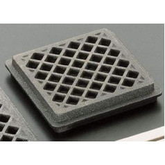 Ketaus kepimo grotelės 14 cm x 14 cm