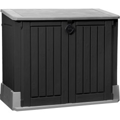 JYSK Sodo sandėliavimo dėžė HENNE W132xH110xD74 juoda
