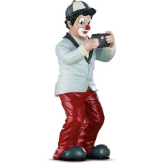 Gildeclown maža dekoratyvinė figūrėlė ir kolekcinis išmaniojo fotografo daiktas aukštos kokybės dovanų dėžutėje - dekoratyvinė figūrėlė, aksesuaras, puošmena, dovana - rankų darbo - aukštis 15 cm