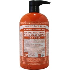 Dr. Bronner's ekologiškas muilas - ekologiškas cukraus muilas - arbatmedis 710 ml