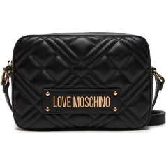 Love Moschino moterų krepšys per petį, juodas, vieno dydžio, juodas