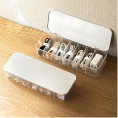 HYYTOK Kabelių raiščiai saugojimo dėžutė 2PCS