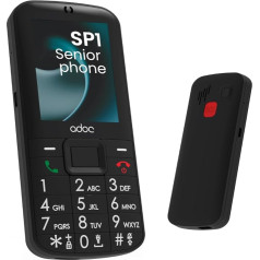 ADOC SP1 - Mobilusis telefonas suaugusiems žmonėms, dideli skoniai ir simboliai, SOS skonis, 