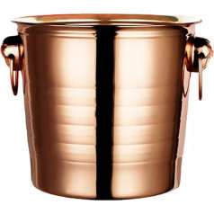 PRETYZOOM Kokteilių baro ledo kibiras Šampano juoda dėžutė storas nerūdijančio plieno ledo kibiras kūrybinei ledo laikymo talpyklai Rose Gold