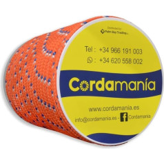 Kordamanijos virvė - 10 mm, oranžinė, CMDE14CFGZ