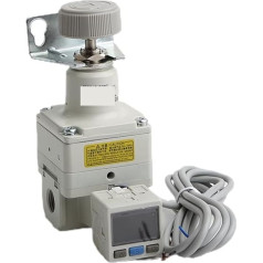 Pneumatinis oro cilindras, pneumatinis oro šaltinio procesorius, didelio tikslumo slėgio reguliavimo vožtuvas, oro slėgis IR1000-01 IR2020-02 su Ise30a-01-N-l-P-l automatinei įrangai (spalva: IR1020-01 PNP,