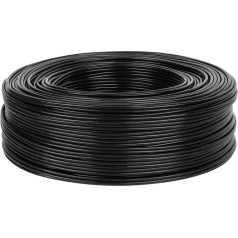 Kabelis 2 x RCA-4 mm juodas