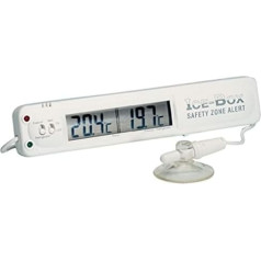 Šaldytuvo-šaldiklio termometras su aliarmo signalu 135X26 mm ekranas Temperatūra