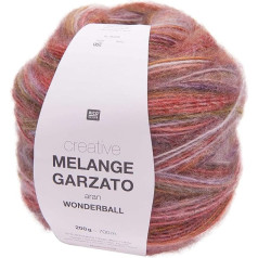 Rico Design Creative Melange Garzato Aran, 200 g, apie 700 m uogų