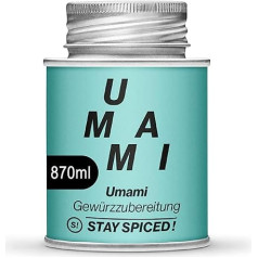 XXL Umami Spice by Stay Spiced! I Autentiška - skanu - unikalu I Sandėliavimo pakuotė 870 ml skardinėje I Įdaro svoris 450 g