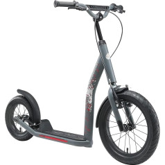 Vaikiškas motoroleris nuo 8 metų Miesto Kick Scooter Pneumatinės padangos Reguliuojamas aukštis 16 colių Nauja karta