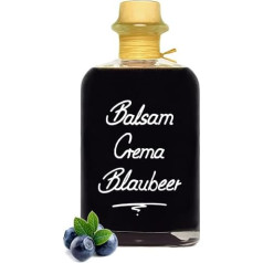 Geniess-Bar! Mėlynių balzamiko kremas (1 litras) - aukščiausios kokybės Modenos balzamiko acto kremas su 3 % rūgšties