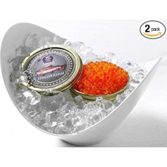 Sepehr Dad Trout Caviar, ASC sertifikuoti, aukščiausios kokybės, 400 g (2 x 200 g)