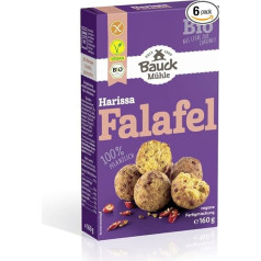 Harissa Falafel be glitimo Ekologiški 6 x 160 g