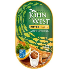 John West Kipper filė aliejuje 160G