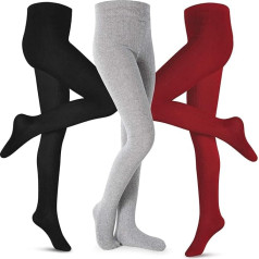 Petrass mergaičių pėdkelnės Toddler kabelis mezgimo medvilnės besiūlių šokių baletas kūdikių mergaičių antblauzdžiai 3 Pack