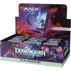 Magic: The Gathering Duskmourn: House of Terror Play Booster Display (vokiška versija)