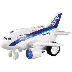 Tachan 746T00526 Avion Light Sonido Miesto herojai 1:16 Žaislai su garsu, spalvoti