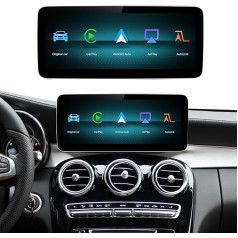 AUTOABC Wireless Carplay/Android automobilinis 10,25 colių multimedijos radijo stotis 