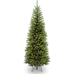 National Tree Company Künstlicher Weihnachtsbaum | Inklusive Ständer | Kingswood Tannenbleistift, Metall, Grün, 6 pėdų, 6