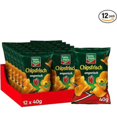 funny-frisch Chipsfrisch Hungarian, 12 vnt. (12 x 40 g)