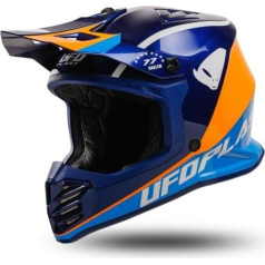 UFO PLAST berniuko šalmas Korey Blue/Orange L
