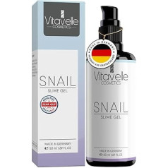 Vitavelle Snail Mucin Gel - veido priežiūros priemonė nuo raukšlių ir hiperpigmentacijos - veido kremas visiems odos tipams - senėjimo prevencija, apsaugantis nuo spuogų ir raukšlių Dienos kremas su sraigių gleivėmis