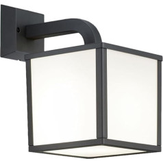 Trio Leuchten LED lauko sieninis šviestuvas Liejamas aliuminis, pilka anglis, Cuganbo Umbrella 221560142 Akrilo balta