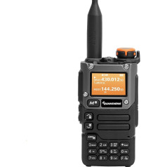 QUANSHENG UVK5(8) AM/FM/DTMF Walkie Talkie 200 kanalų juostos Ham 5W nešiojamas dvipusis radijo imtuvas su FM - LCD ekranas VOX replikavimo dažnis (1)