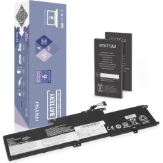 Akumuliatorius l17l3p53, skirtas lenovo thinkpad yoga l380 l390 3990 mah (44 wh) 11.1v (10.8v)