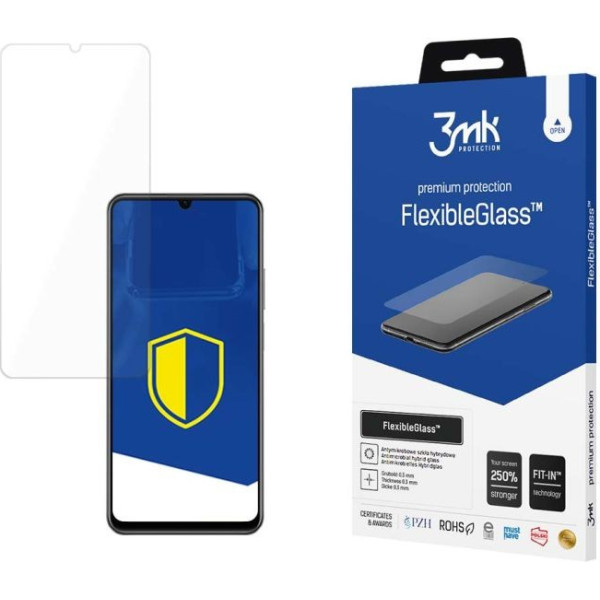 Flexibleglass realme note 50 hibridinis stiklas