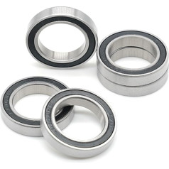 6804-2RS guolis 20 x 32 x 7 mm (1 vnt.) ABEC-7 6804 RS Dviračių stebulės priekinis galinis ratas 20 32 7 rutuliniai guoliai