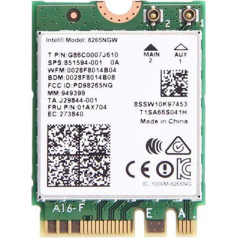HighZer0 Electronics Wireless-AC 8265 Legacy Wi-Fi adapteris | 867Mbps WiFi su Bluetooth 4.2 | 2,4 GHz ir 5 GHz tinklo kortelė | Palaiko Intel AMD Linux ir Windows | 8265NGW belaidis adapteris