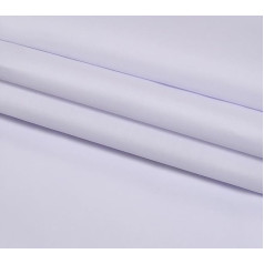 DHS DHS DHS 100% medvilninis paprastas baltas audinys menams ir amatams Dressmaking Quilting Sewing Bedding Pillow Cases Bunting - 150cm Extra Wide by DHS (4 metrai)