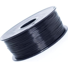 PRILINE ASA 3D spausdintuvo gija, atspari UV spinduliams ir oro sąlygoms, 1,75 mm, 1 kg ritė, juoda