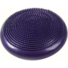 CLISPEED Bouncy Seat Swing Seat Cushion Seat Yoga Wobble Seats Pad Inflated Disc Pripučiamas diskas Pripučiamos sėdynės pagalvėlė Balansinė pagalvėlė Balansinė plokštelė Sėdynės pagalvėlė Wobble Disc Balance Cushion