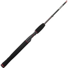 Shakespeare Ugly Stik Light Spining Rod - juoda, 6 Ft