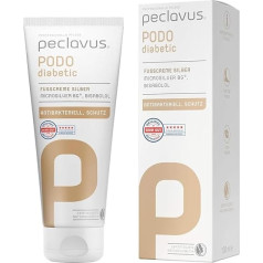 Peclavus pėdų kremas Silver Podo Diabetinis pėdų priežiūros kremas 100 ml