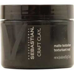 Sebastian Craft Clay Remoldable Matte Texturizer Unisex, 1,7 uncijos, Sebastian (anglų k.)