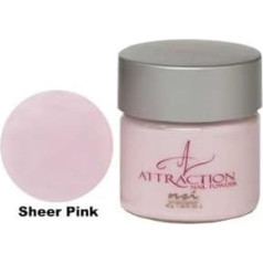 NSI Attraction Acrylic Nail Powder Eye Shadow - Sheer Pink