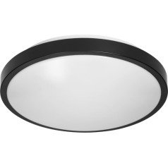 SELENE plafonas 2xE27, maks. 2x60W, IP54, juoda