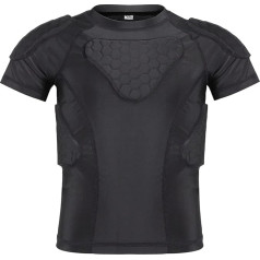 TUOY Boys Padded Compression Marškinėliai Futbolas Paintball Beisbolas Futbolas Krepšinis